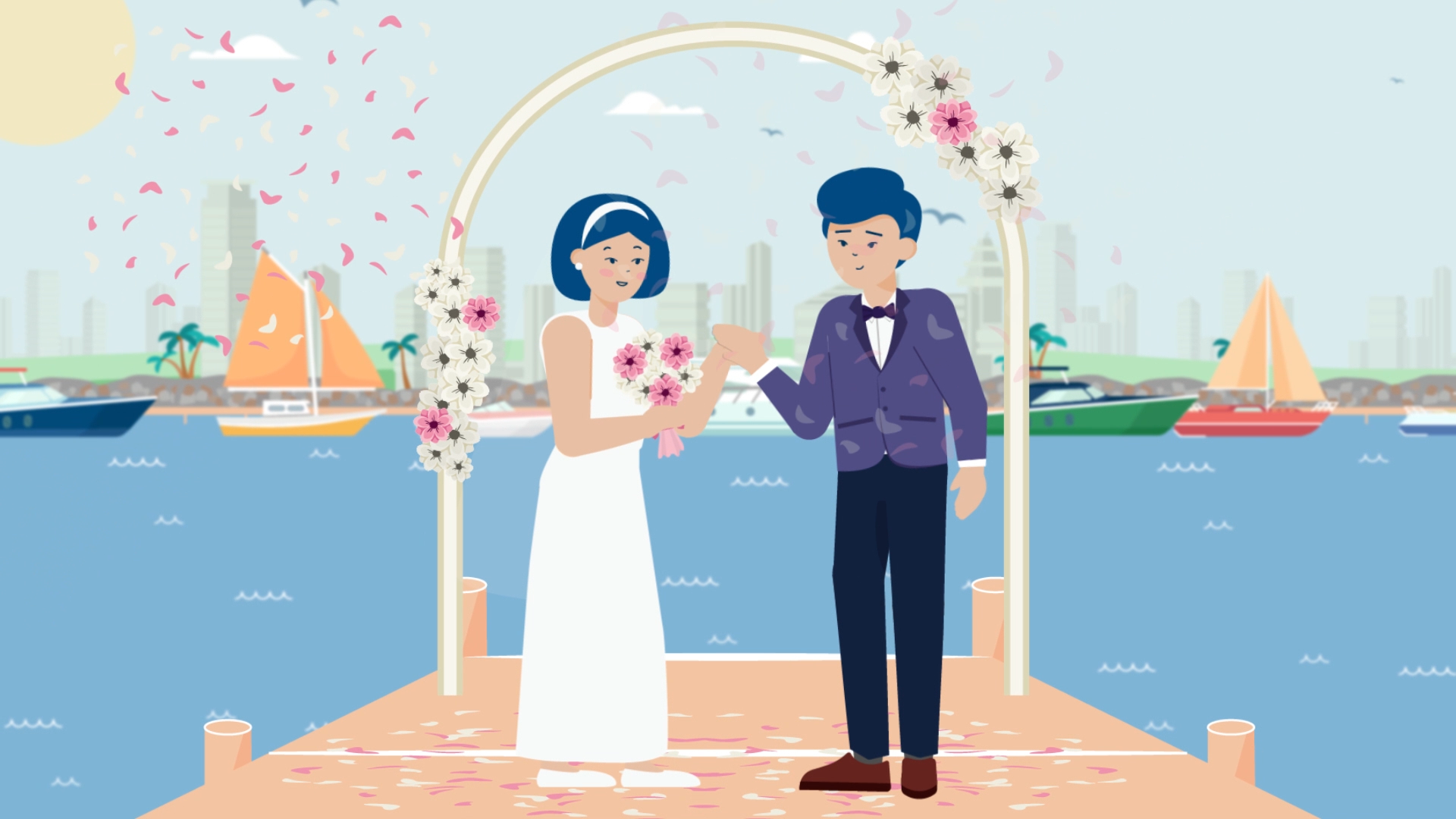 EliteMarinas for Yacht Clubs animated explainer marina management software