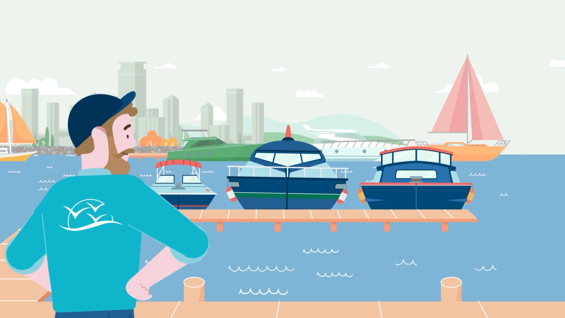 EliteMarinas animated explainer video marina management software